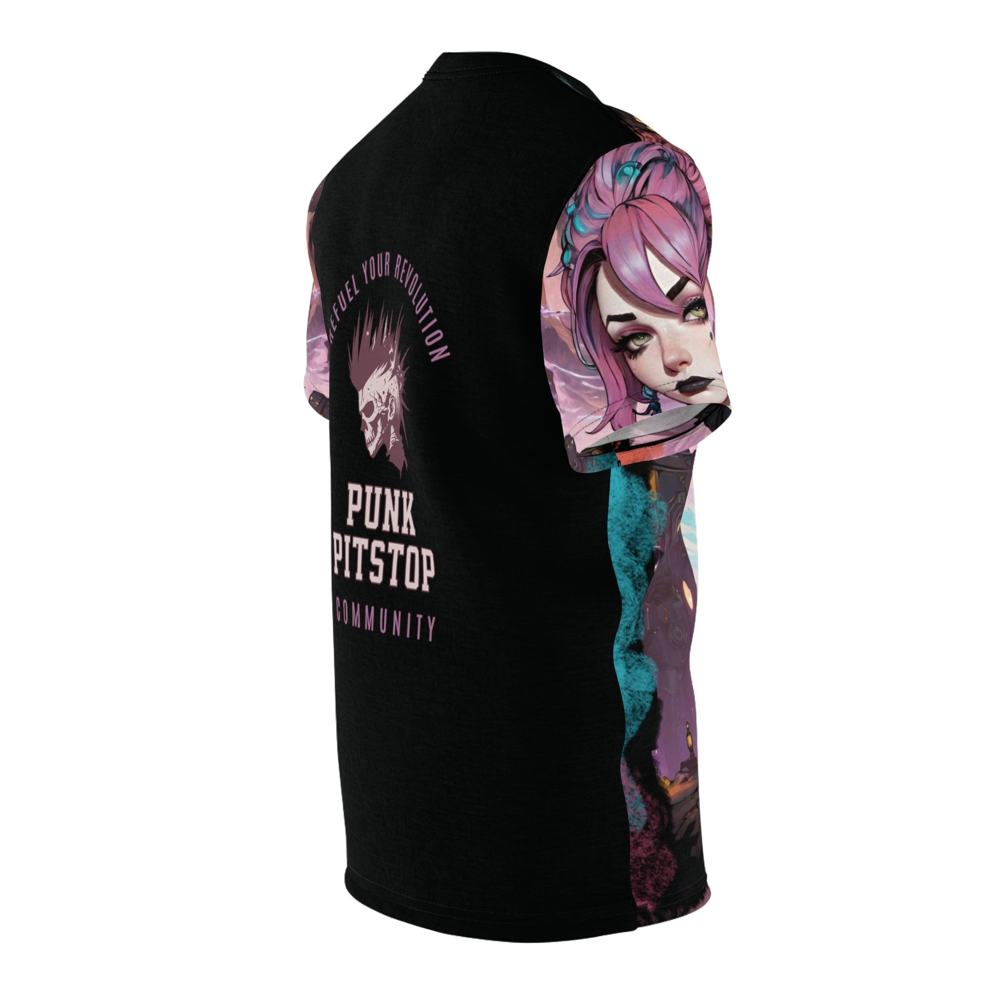 Refuel Your Revolution Punk Girl Tee