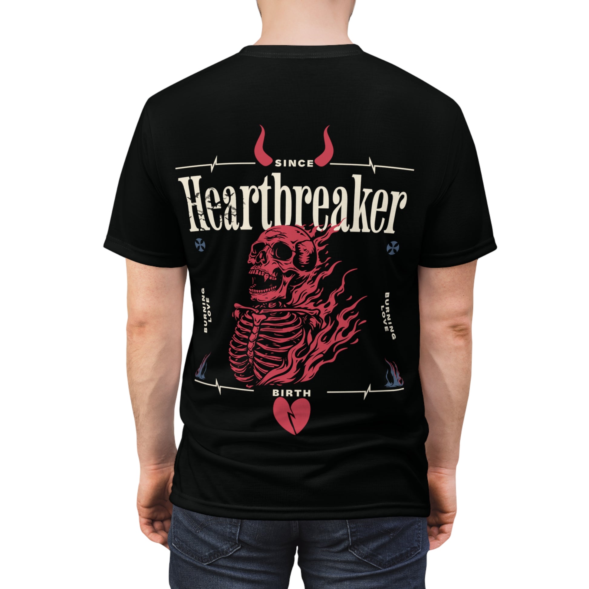 Heartbreaker Since Birth Skull Tee