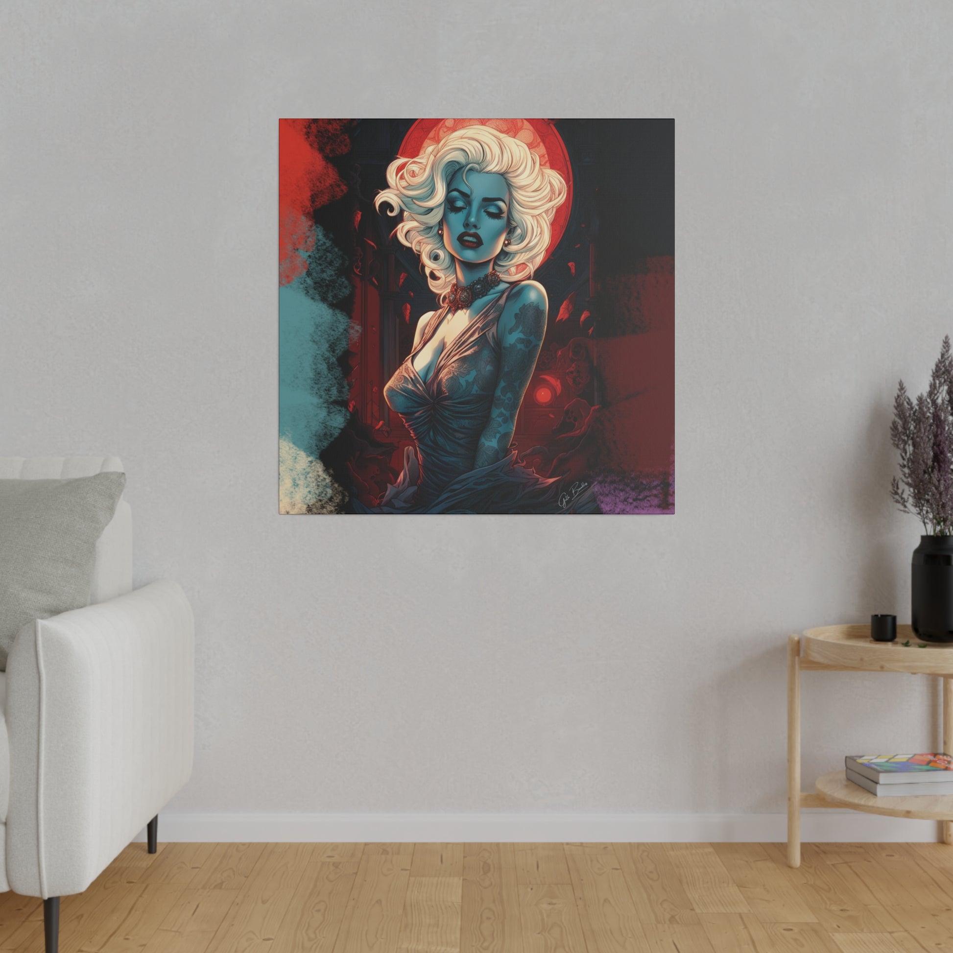 Marilyn Whisperer Canvas Art