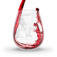 No Wine Left Behind Dragon Stemless Wine Glass 