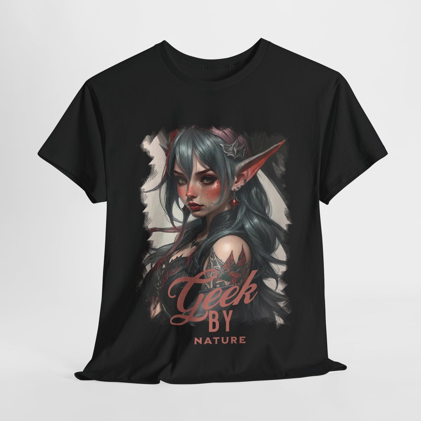 Geek by Nature Gothic Elf Gamer Tee