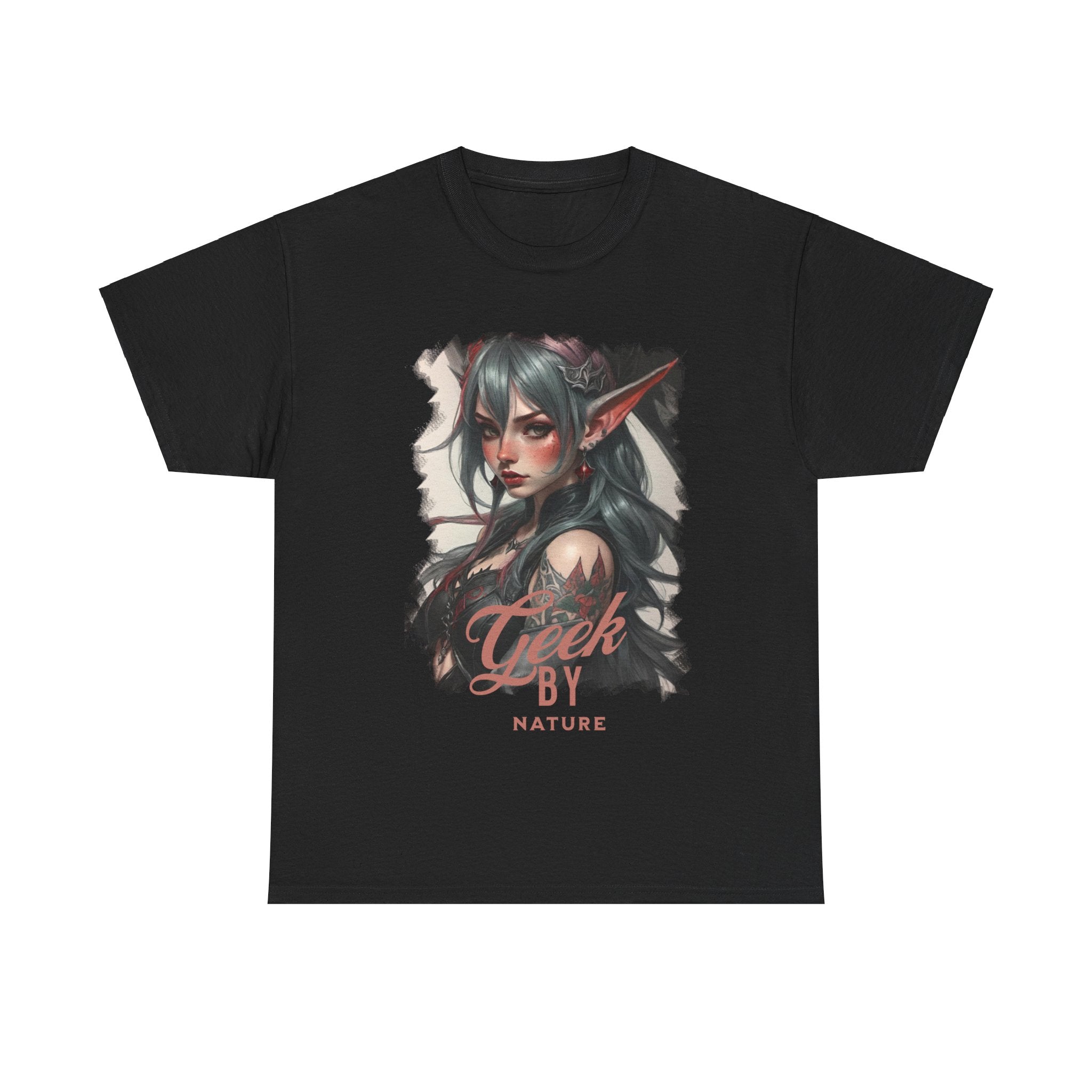 Geek by Nature Gothic Elf Gamer Tee