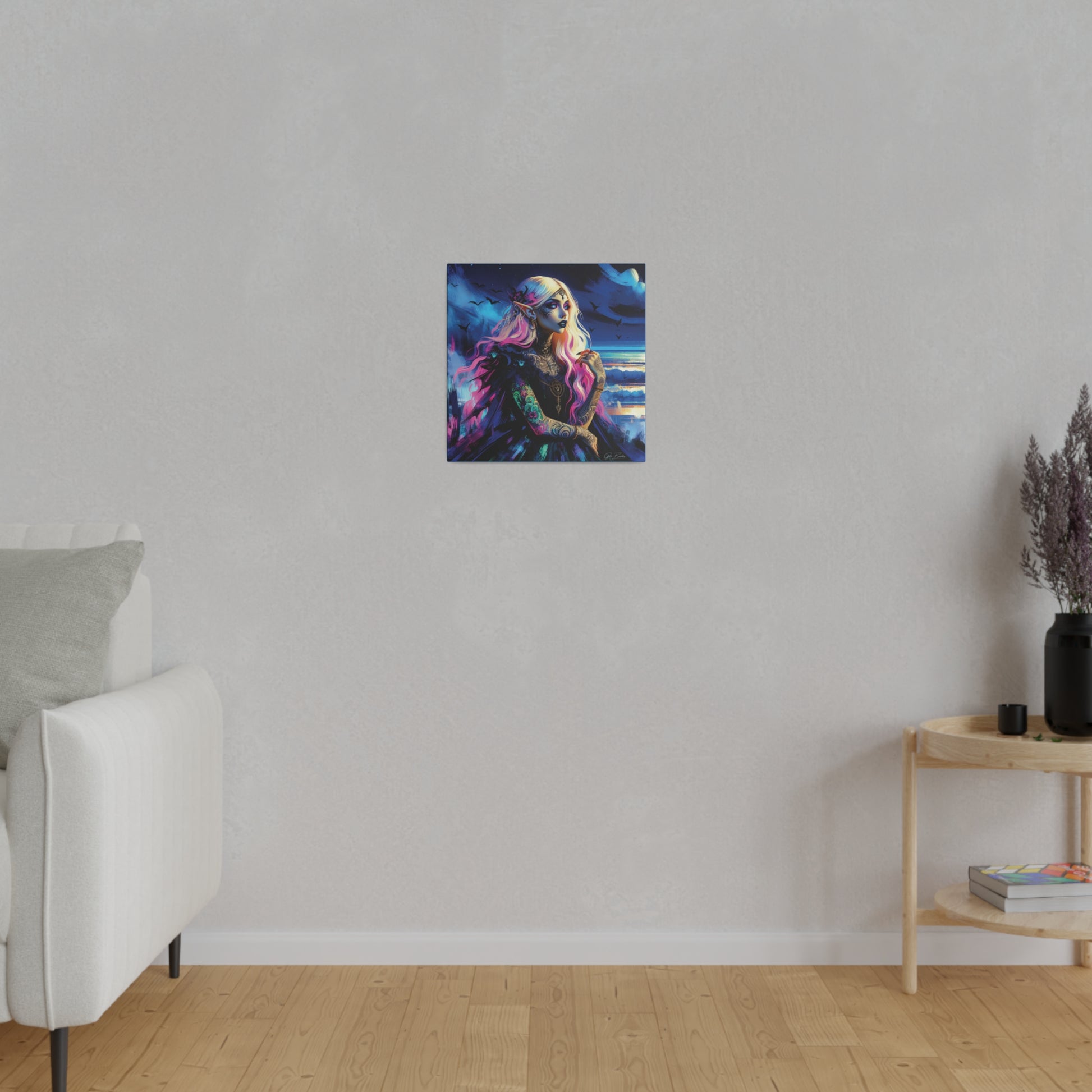 Ethereal Contemplation Canvas Wall Art