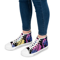 Custom Vampire Rave Low Top Canvas Sneakers