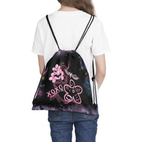 Bite Me Gothic Drawstring Bag