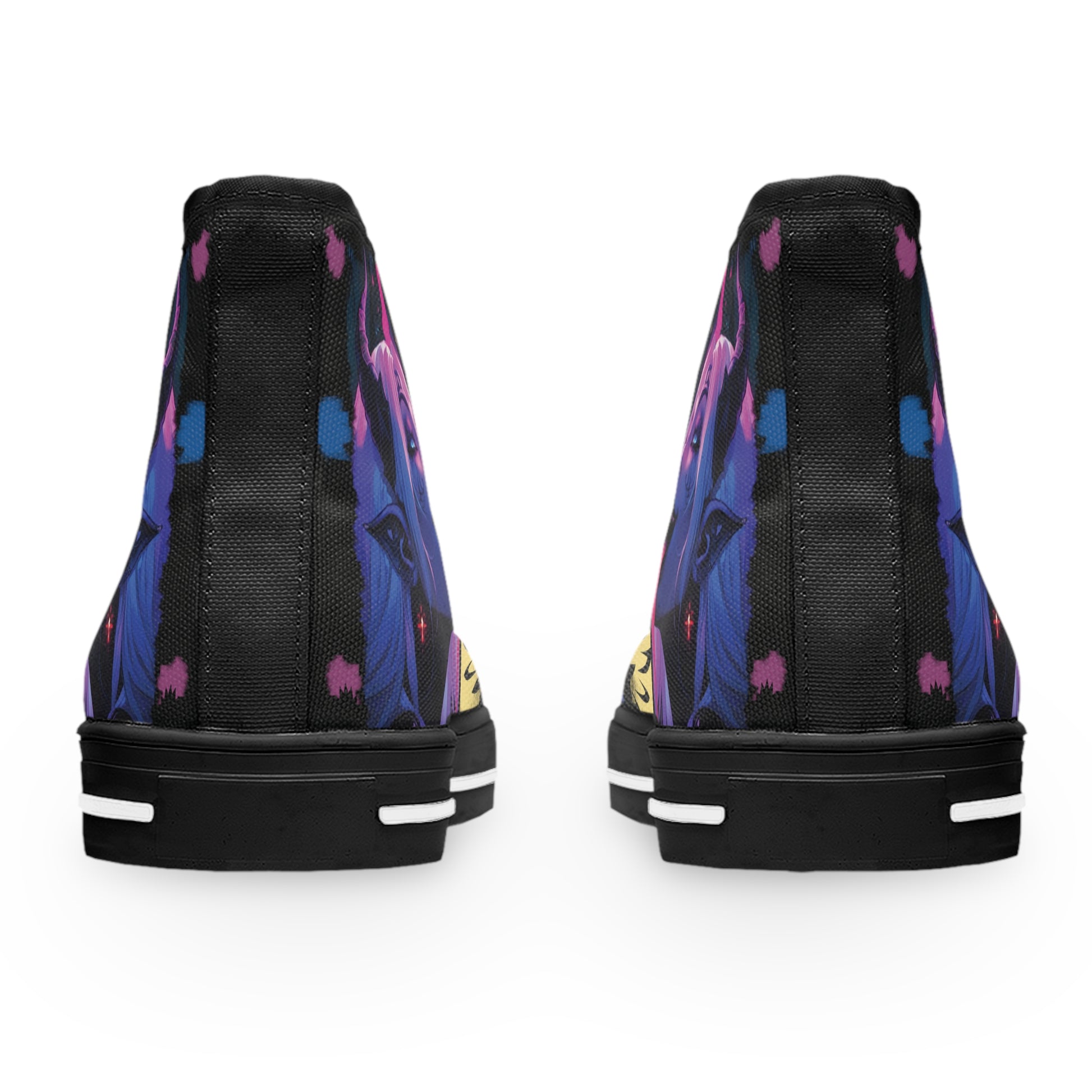 Custom Vampire Rave Low Top Canvas Sneakers