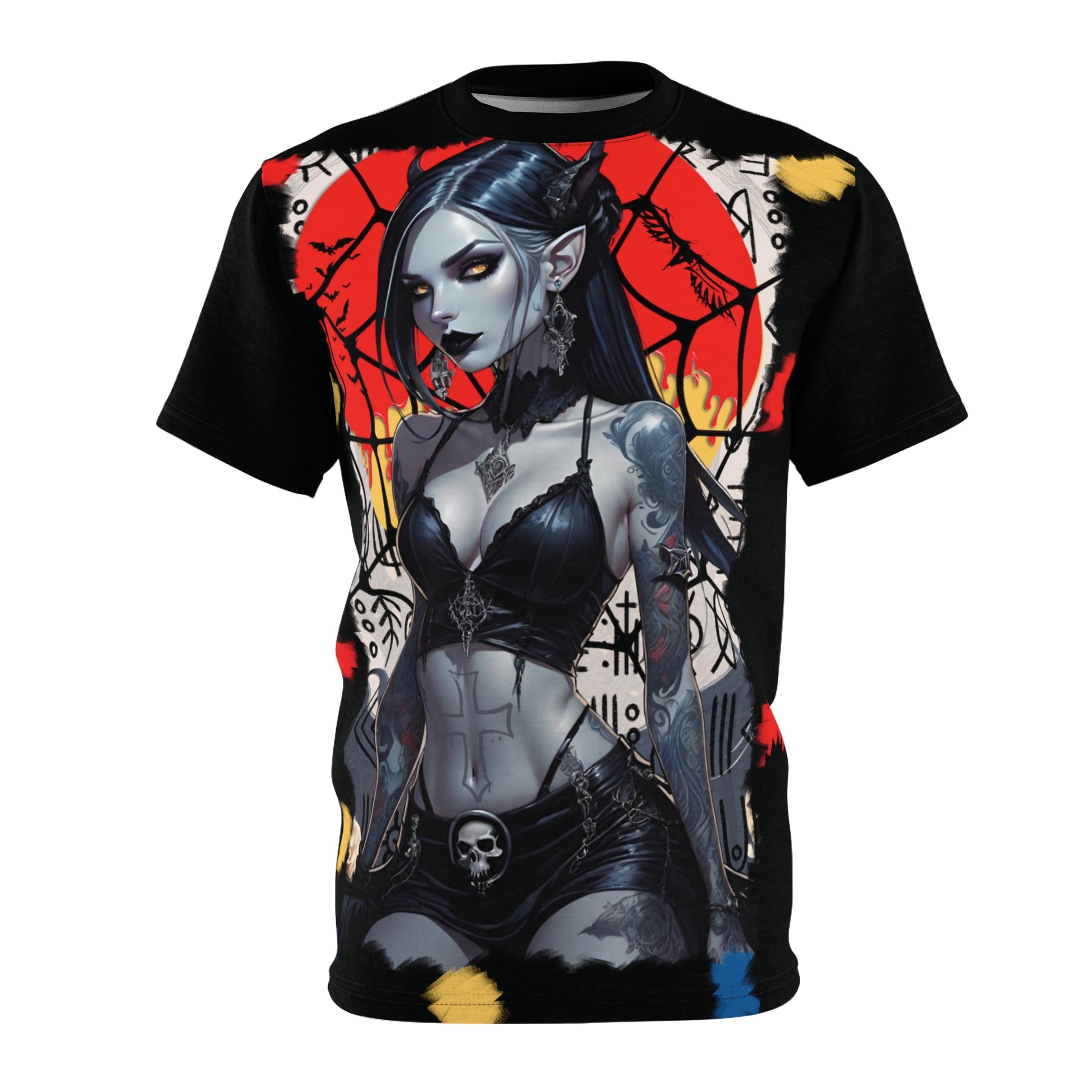 Bad 2 The Bone Demon Elf  Tee