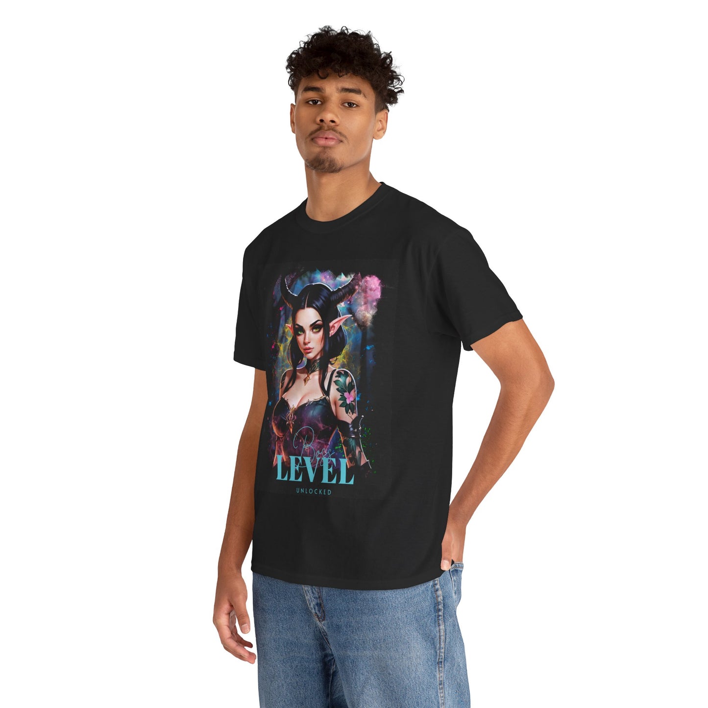 Boss Level Unlocked Demon Tee | Demon Girl