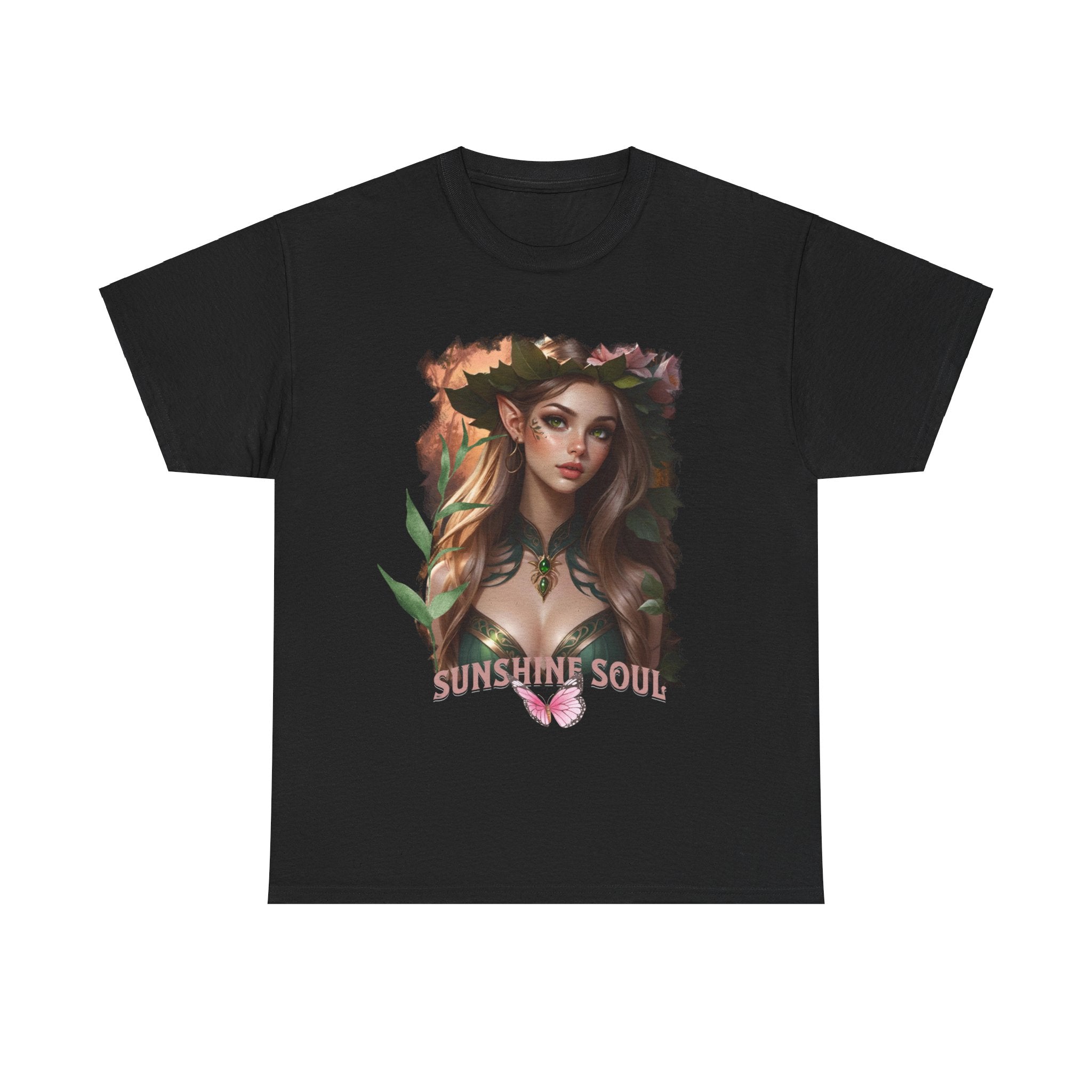 Sunshine Soul Elf Tee | Goth Gamer T-shirt