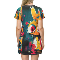 Little Monster Ghouls Une T-Shirt Dress | Bauble Art Fashion