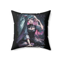 Mutation Wednesday Addams Square Accent Pillow