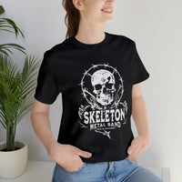 Skeleton Metal Band Tee | Goth T-shirts