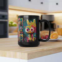 A Little Twisted Black Coffee Mug | 15oz Little Monsters Cup