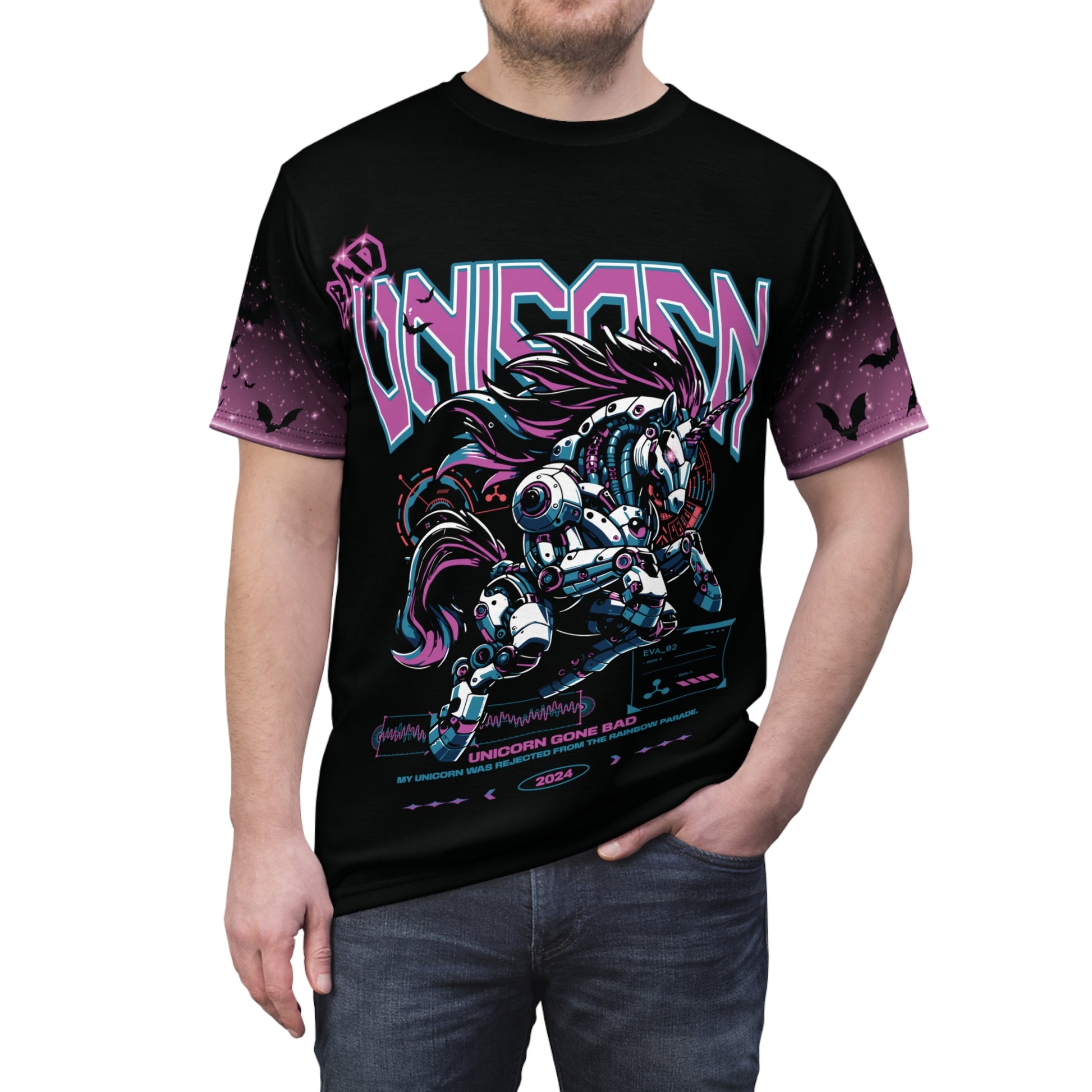 Bad Unicorn Misfit Alert Tee