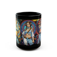 Hippie Leia Star Wars Fan Art Mug