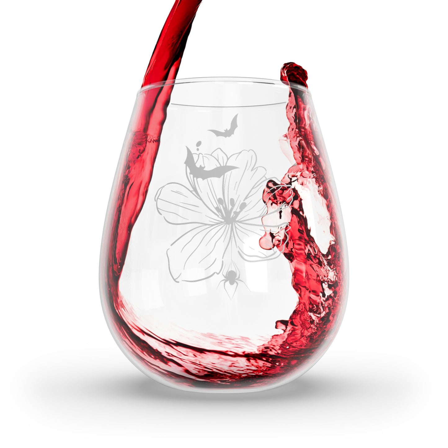 Perennial Darkness Stemless Wine Glass