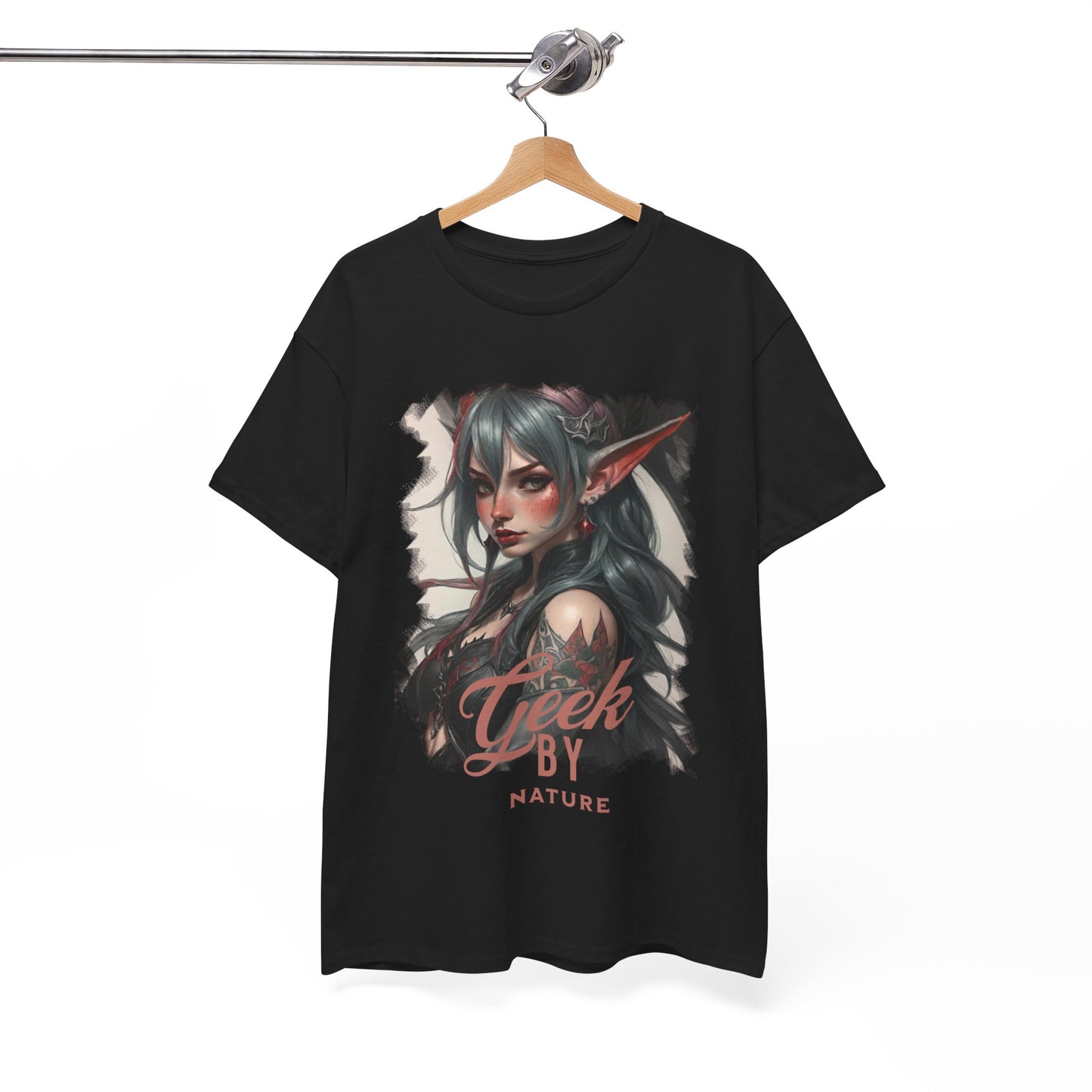 Geek by Nature Gothic Elf Gamer Tee