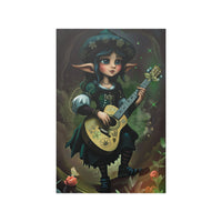 Lucky Clover Fantasy Art Satin Poster