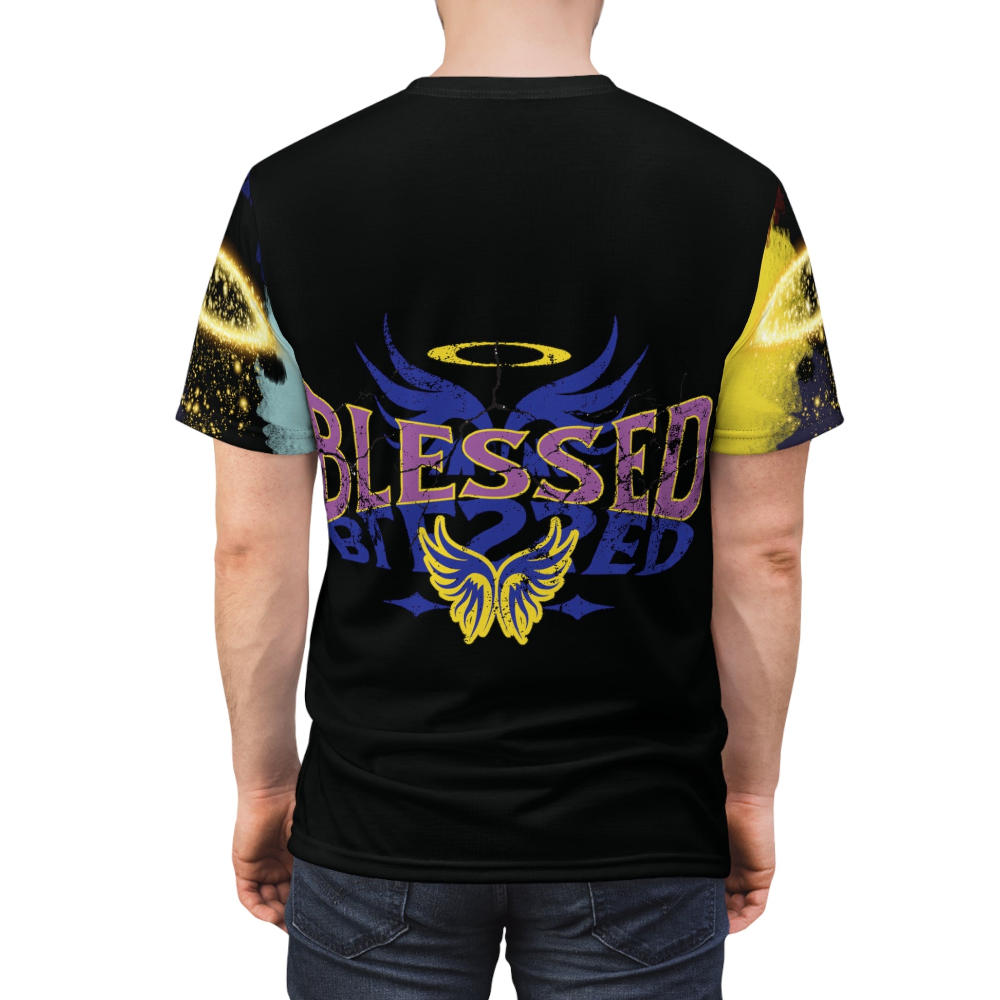 Blessed Blue Elf Halo Tee