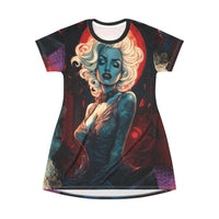 Marilyn Whisperer Vampire T-Shirt Dress