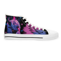 Custom Vampire Rave Low Top Canvas Sneakers