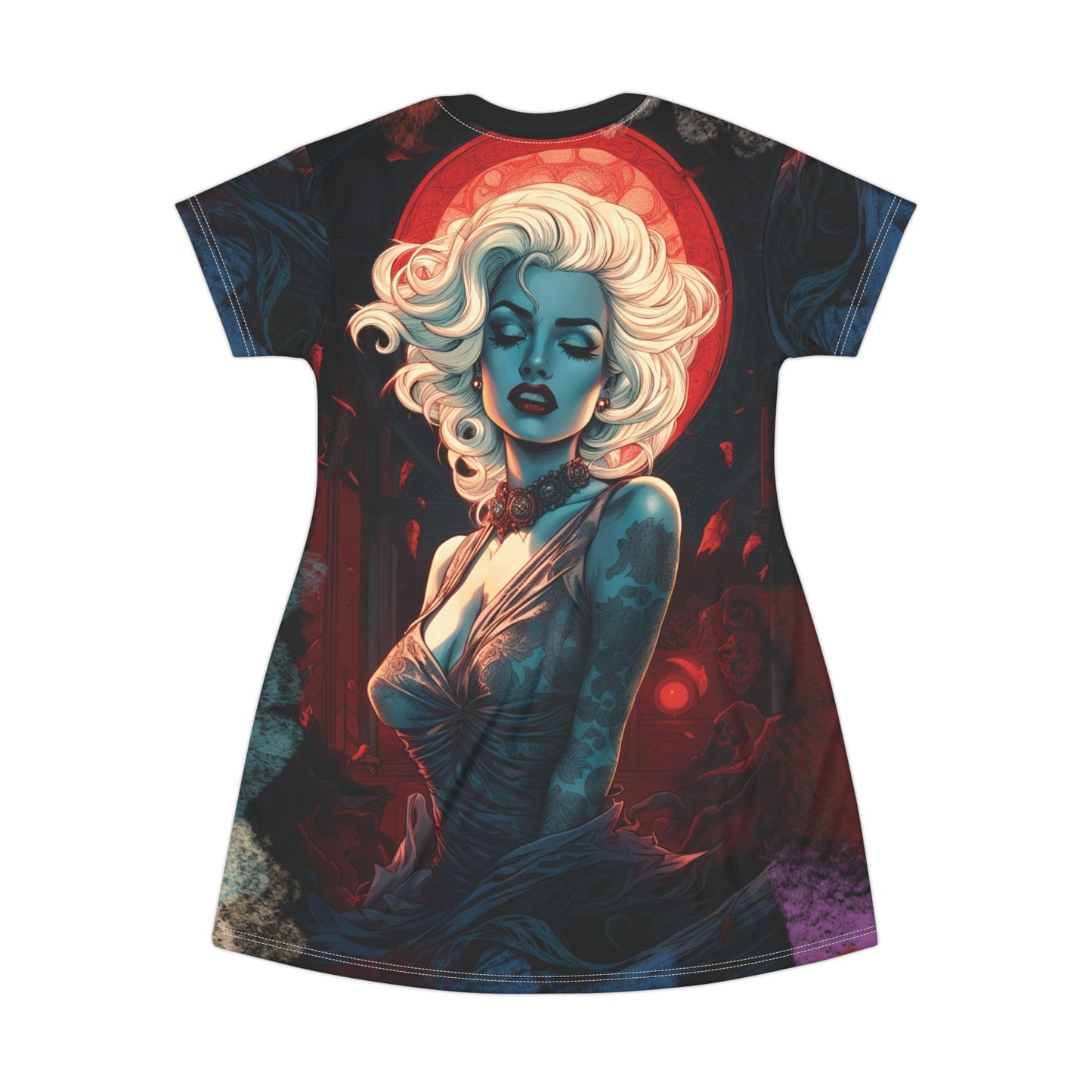 Marilyn Whisperer Vampire T-Shirt Dress