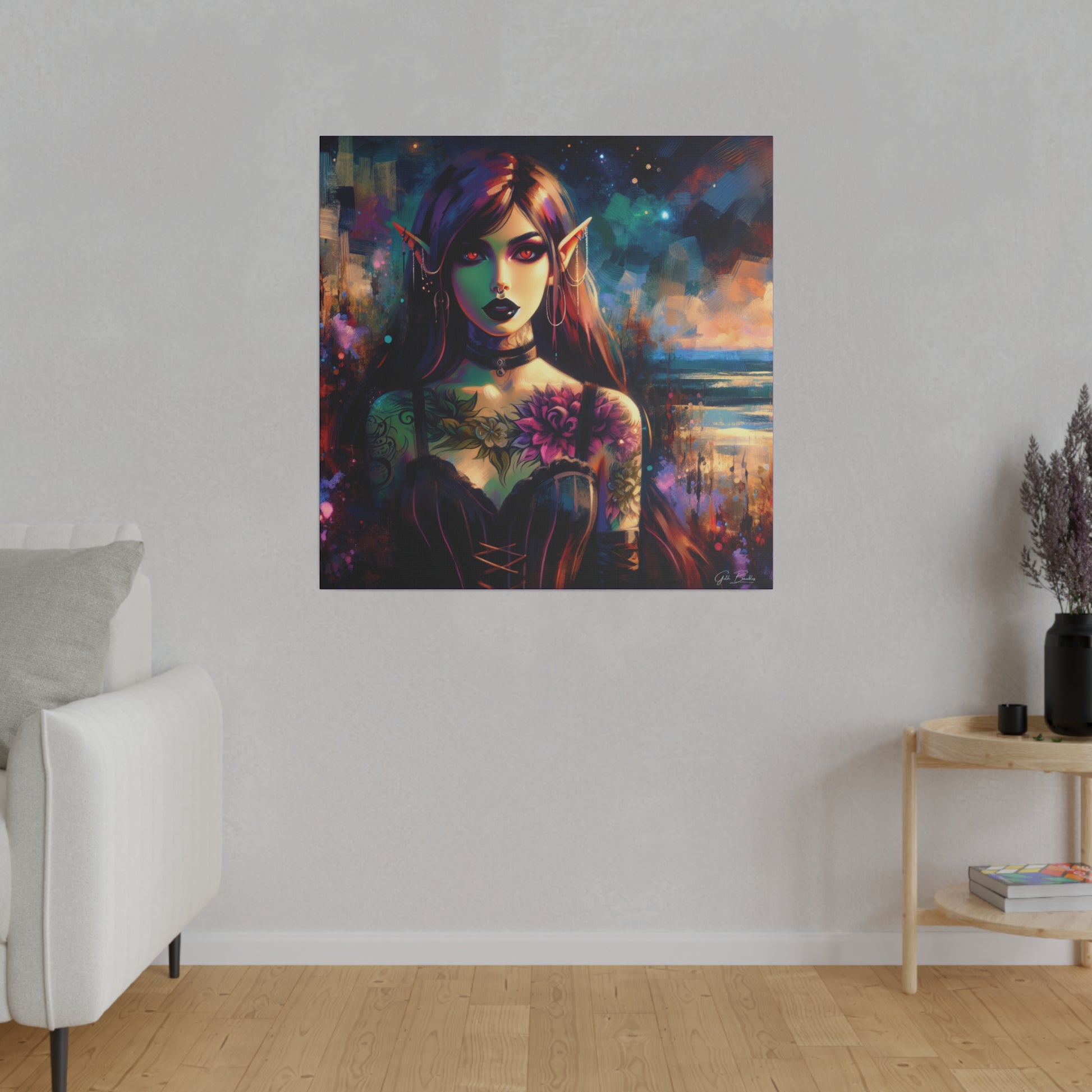 Dark Rhapsody Canvas Art