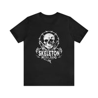 Skeleton Metal Band Tee | Goth T-shirts