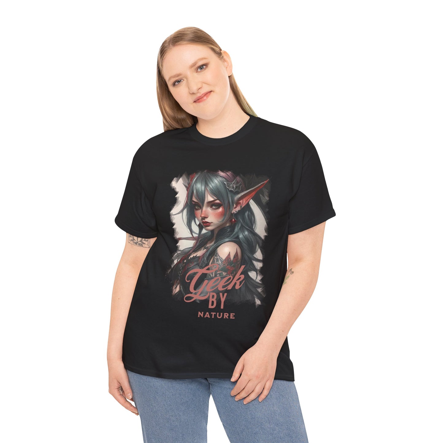 Geek by Nature Gothic Elf Gamer Tee