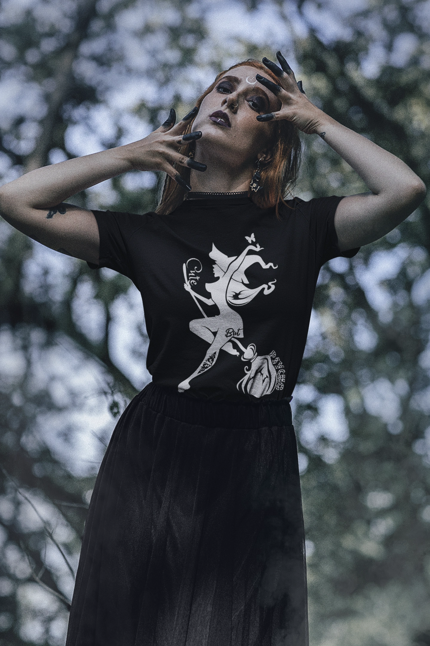 Cute But Psycho Witchy Tee