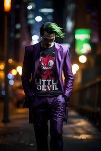 Little Devil Dark But Balanced Gothic Tee