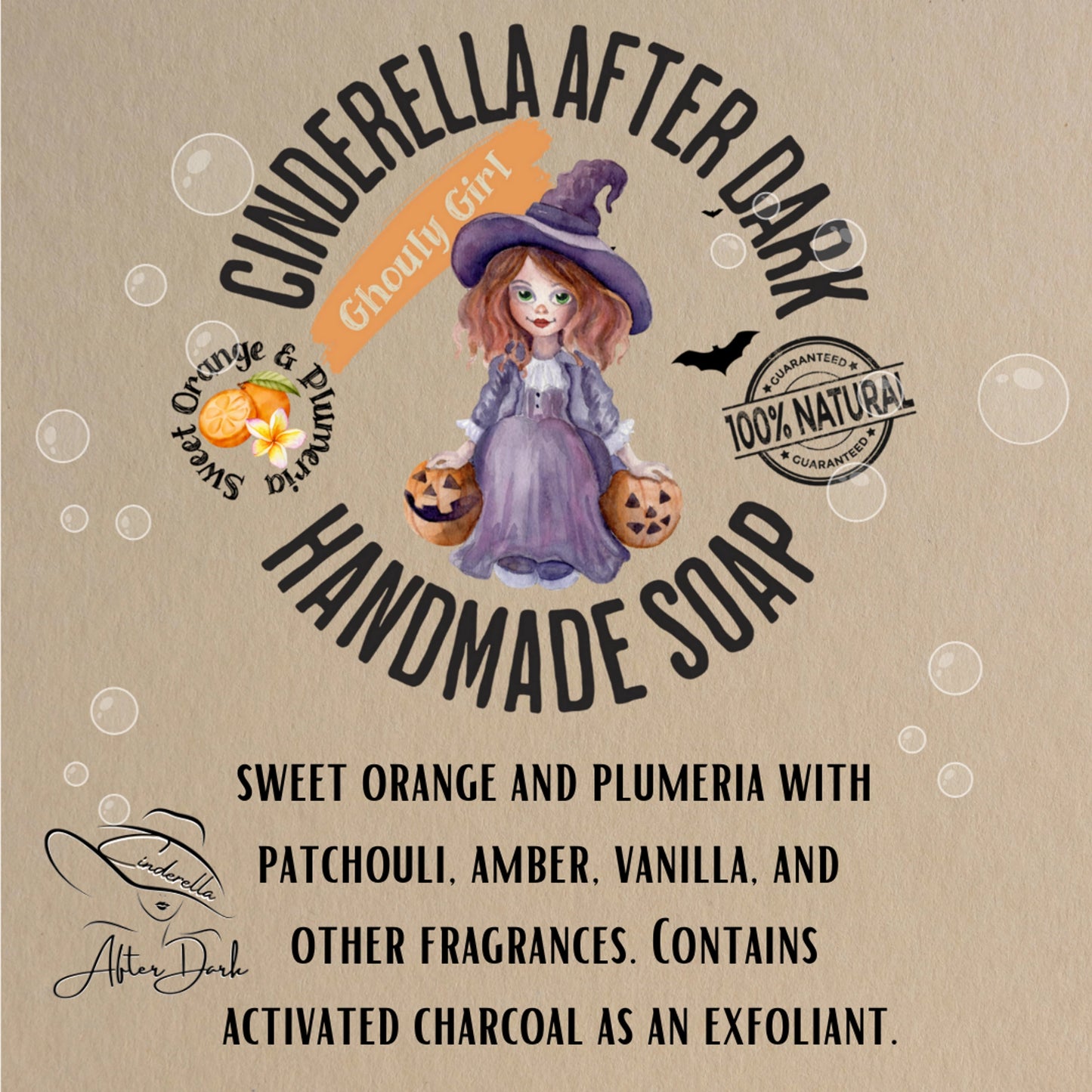 Cinderella After Dark Artisan Soap Bars 