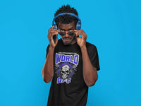 Headphones On World Off Tee | Goth T-shirts