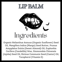 After Dark lip balm ingredients 