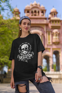 Skeleton Metal Band Tee | Goth T-shirts